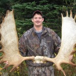 Moose Rack from a succesful Newfoundland Moose Hunt at Spruce Pond
